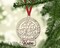 Candy Canes Christmas Ornament Personalized product 1